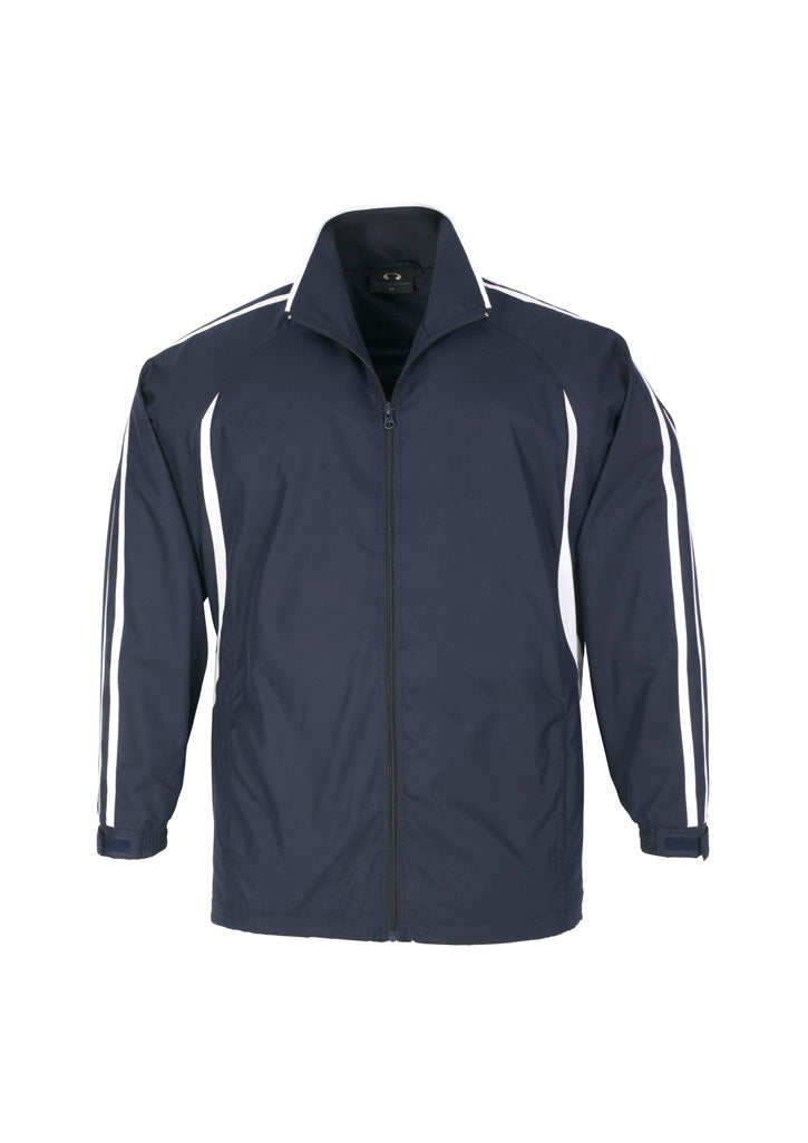 Biz Collection Unisex Flash Jacket - Navy/White