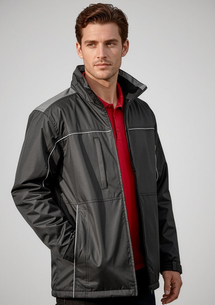 Biz Collection Unisex Reactor Jacket   - Black/Graphite