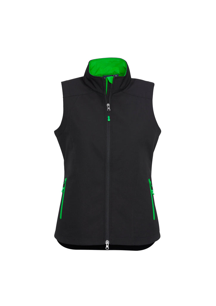 Biz Collection Womens Geneva Vest - Navy/Graphite