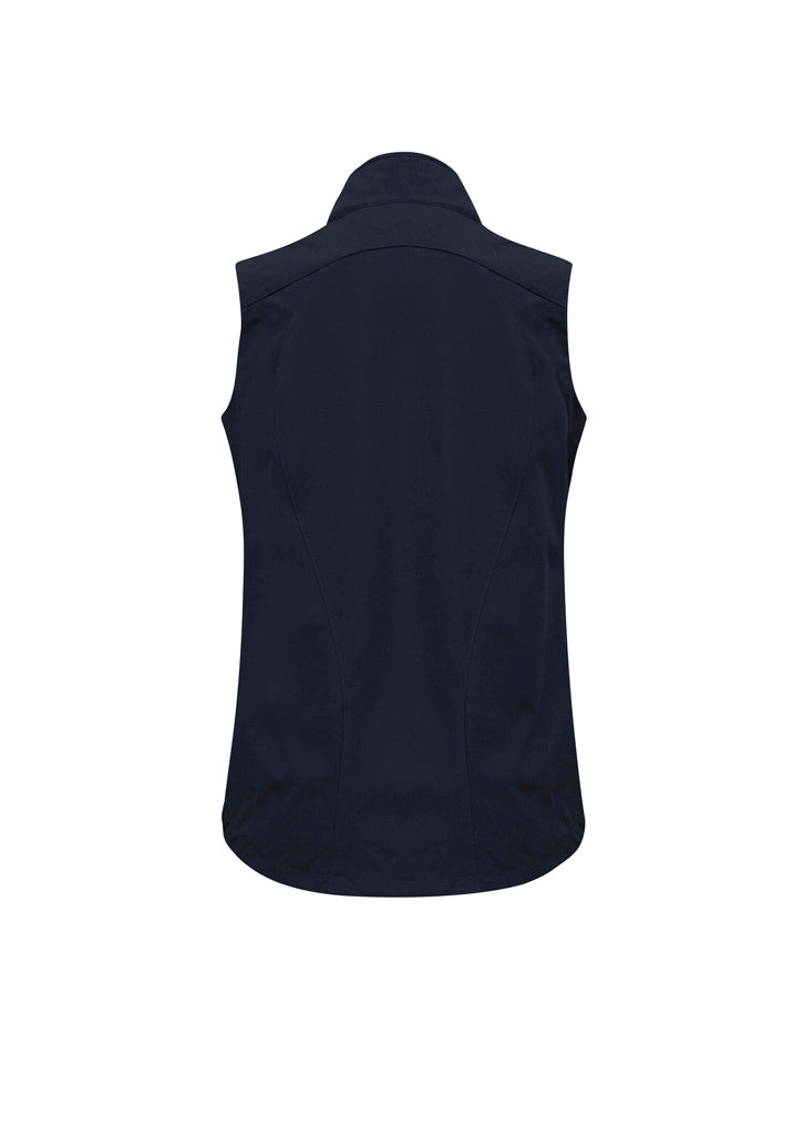 Biz Collection Womens Geneva Vest - Navy/Graphite