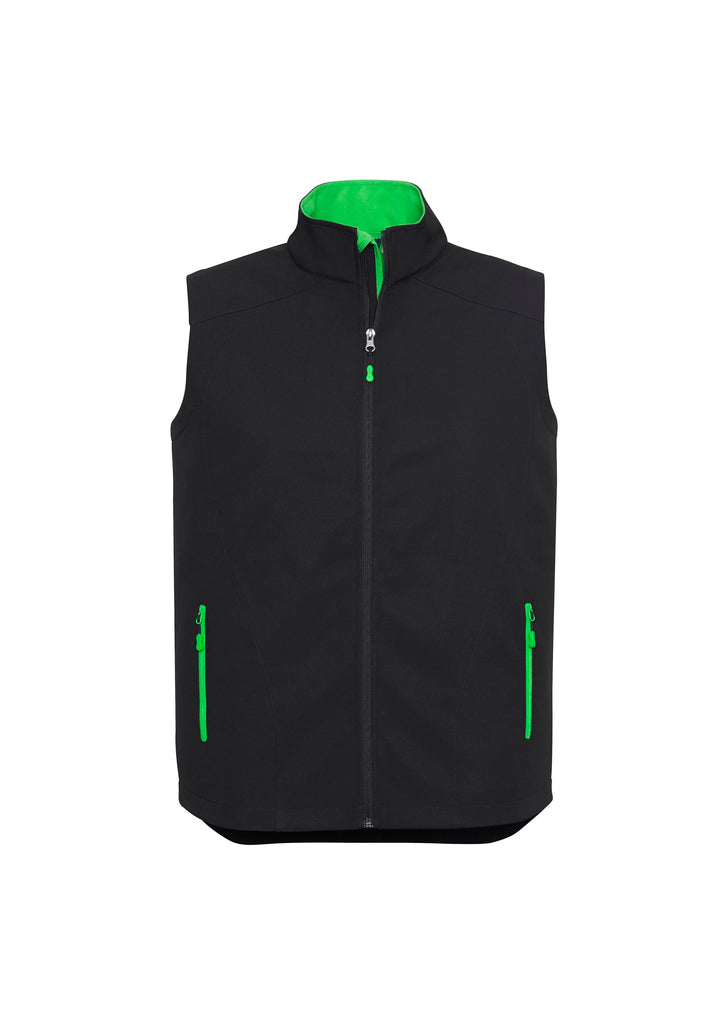 Biz Collection Mens Geneva Vest - Navy/Graphite