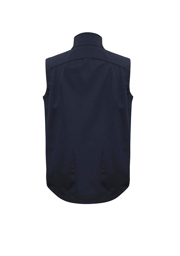Biz Collection Mens Geneva Vest - Navy/Graphite