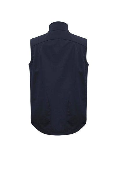 Biz Collection Mens Geneva Vest - Navy/Graphite