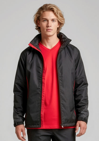 Biz Collection Unisex Razor Jacket - Black/Red