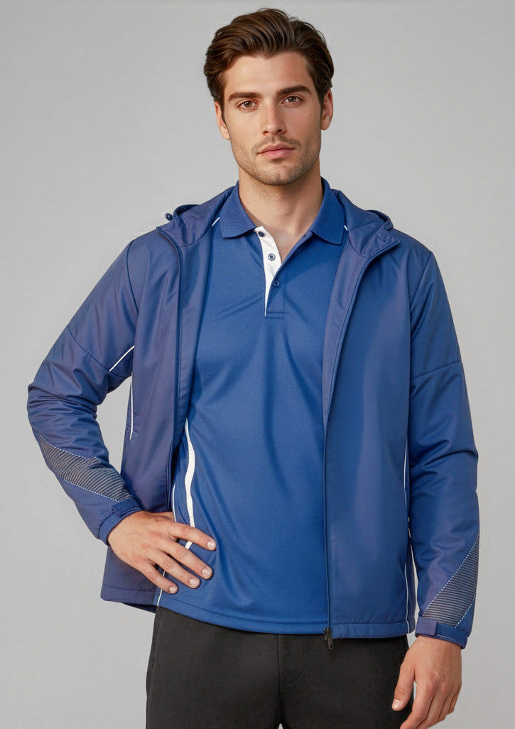 Biz Collection Unisex Razor Jacket - Royal/White