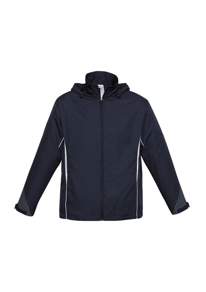 Biz Collection Unisex Razor Jacket - Navy/White