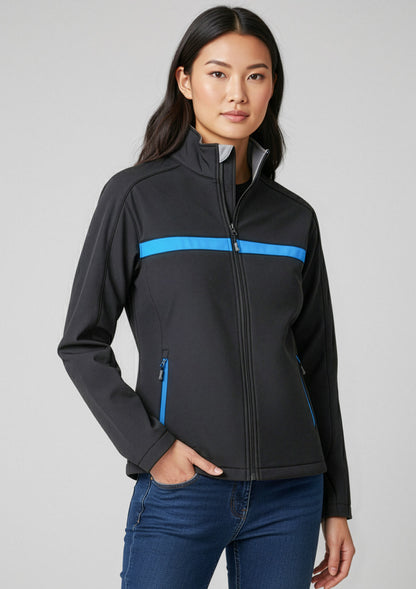 Biz Collection Unisex Charger Jacket - Black/Royal/Grey