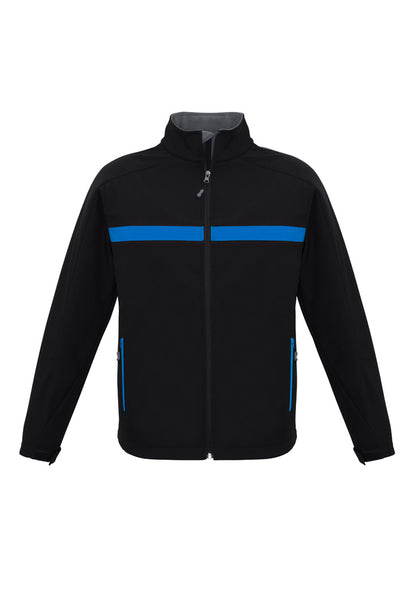 Biz Collection Unisex Charger Jacket - Black/Royal/Grey