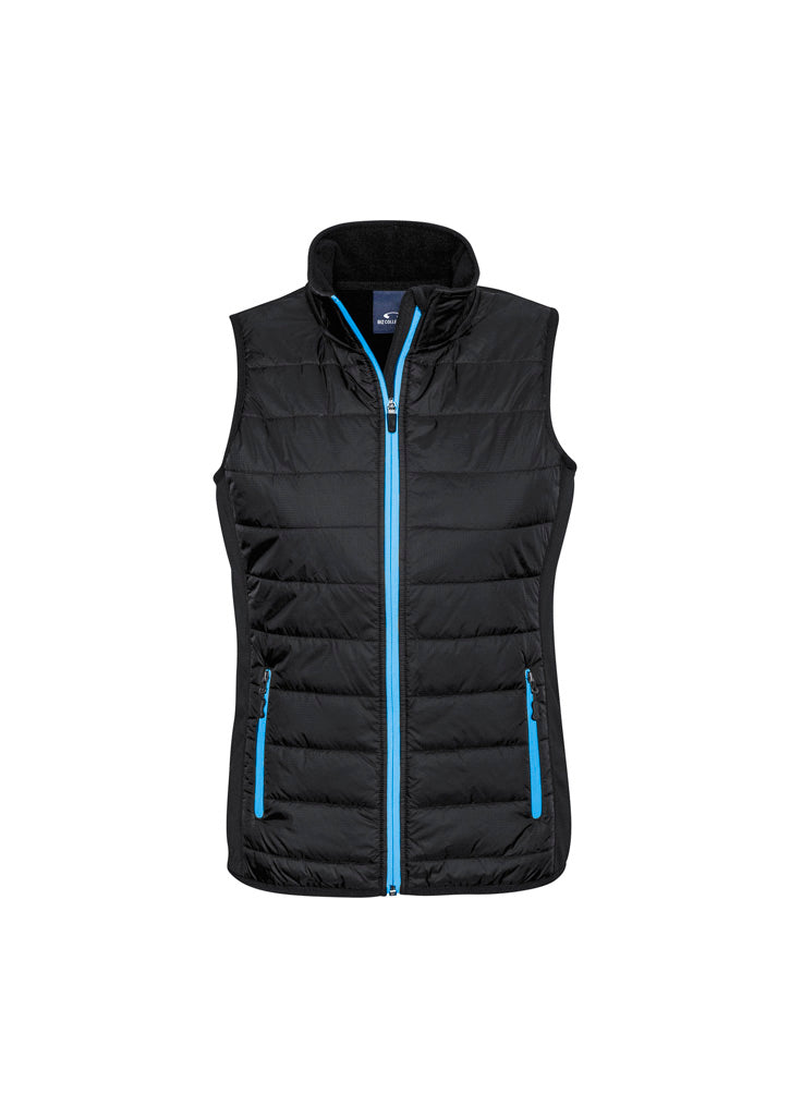Biz Collection Womens Stealth Vest - Black/Red