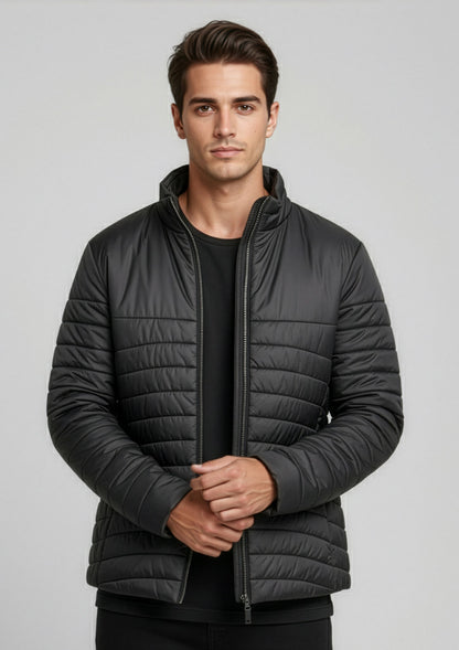 Biz Collection Mens Expedition Jacket - Black