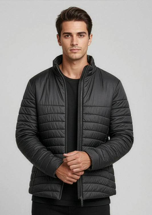 Biz Collection Mens Expedition Jacket - Black