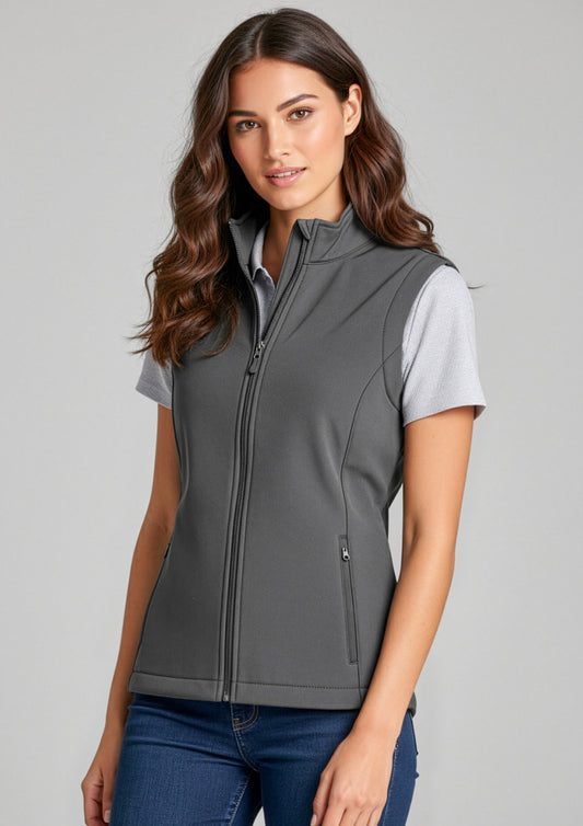 Biz Collection Womens Apex Vest - Grey