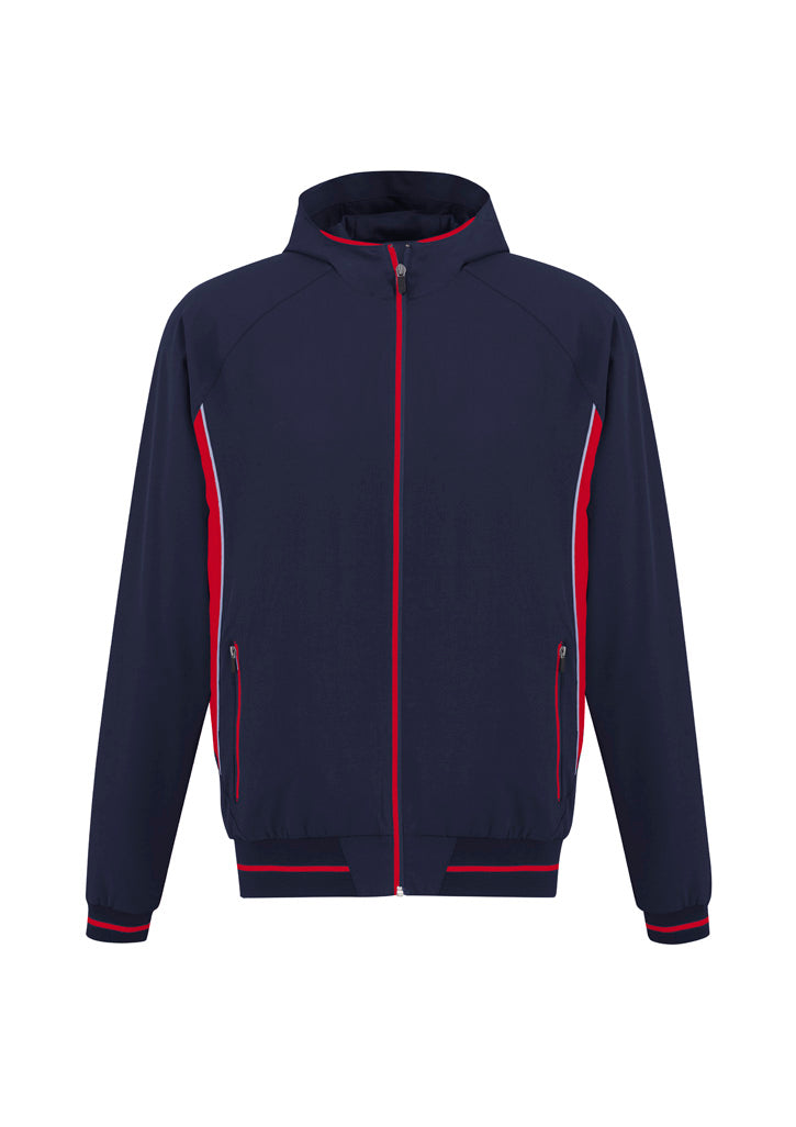 Biz Collection Mens Titan Jacket - Navy/Red