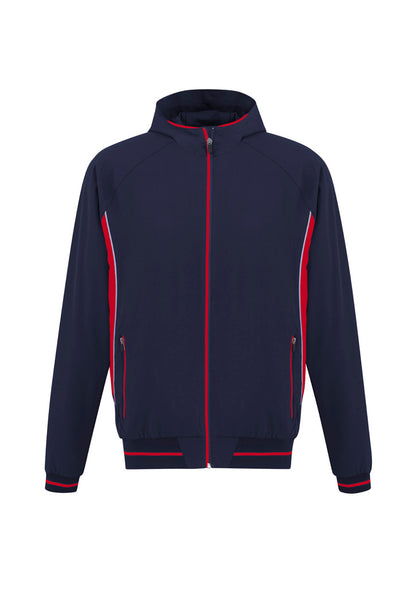 Biz Collection Mens Titan Jacket - Navy/Red