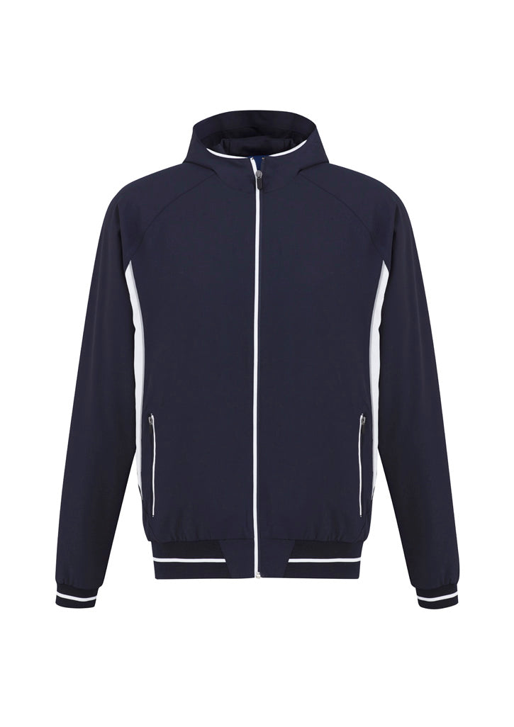 Biz Collection Mens Titan Jacket - Navy/White