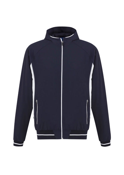 Biz Collection Mens Titan Jacket - Navy/White