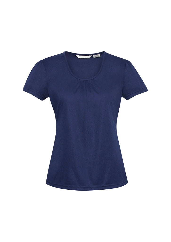 Biz Collection Womens Chic Top - Midnight Blue