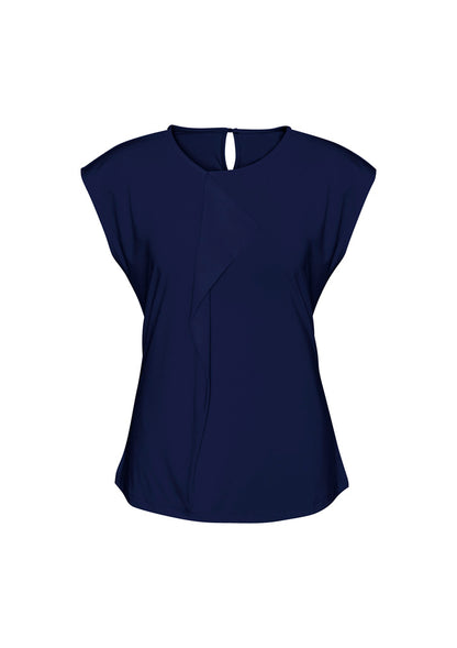 Biz Collection Womens Mia Top - Midnight Blue