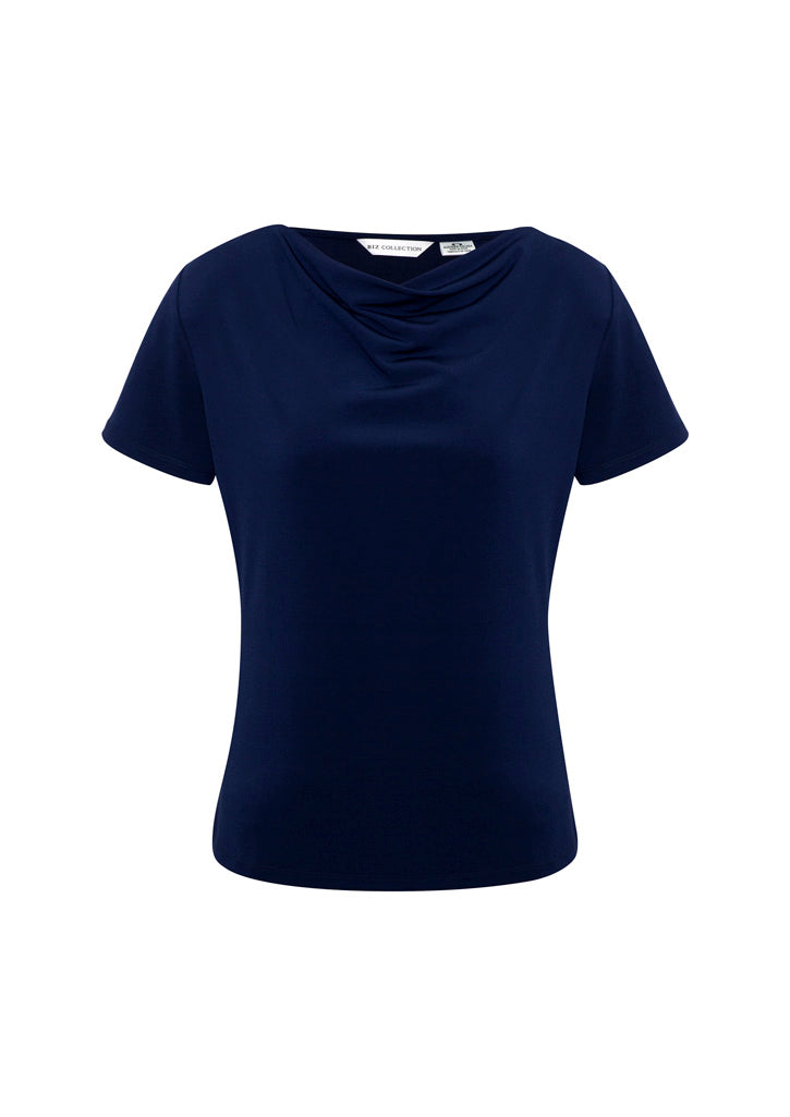 Biz Collection Womens Ava Top - Midnight Blue