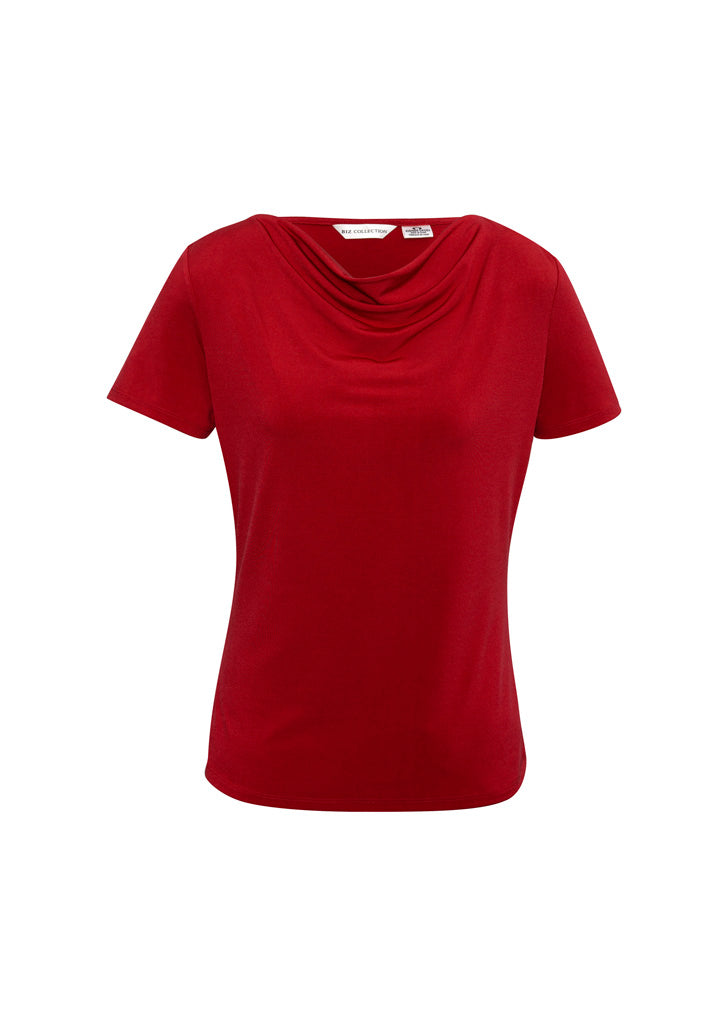 Biz Collection Womens Ava Top - Red