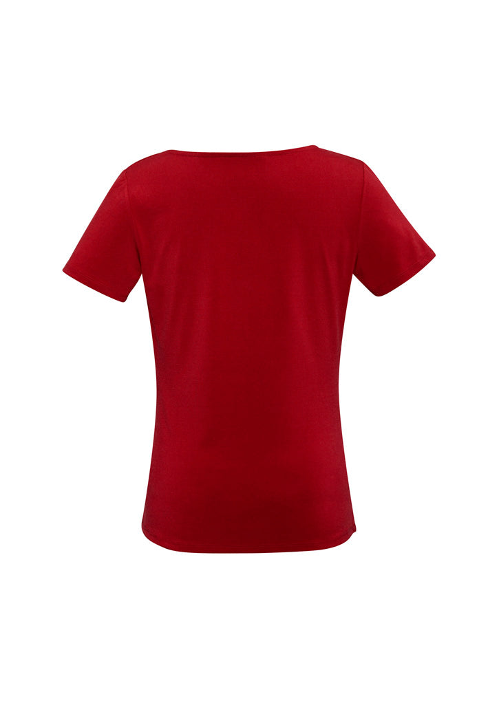 Biz Collection Womens Ava Top - Red