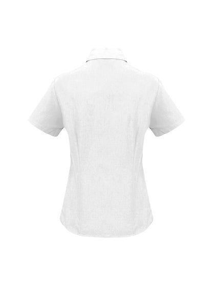 Biz Collection Womens Oasis Short Sleeve Shirt - White