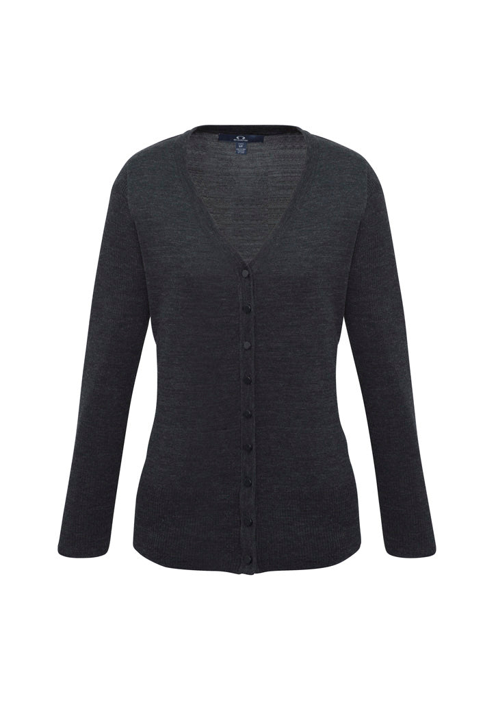 Biz Collection Womens Milano Cardigan - Charcoal