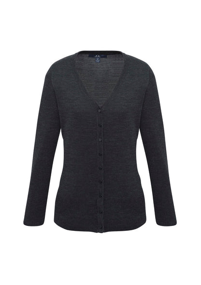 Biz Collection Womens Milano Cardigan - Charcoal