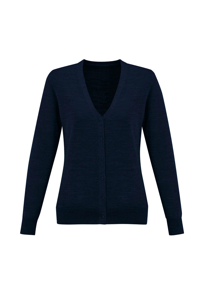 Biz Collection Womens Roma Knit Cardigan - Navy