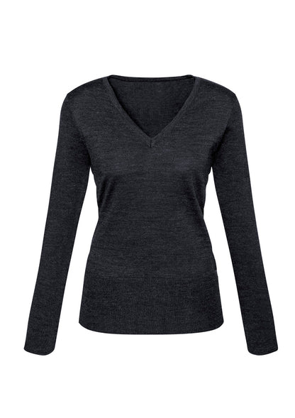 Biz Collection Womens Milano Pullover - Charcoal