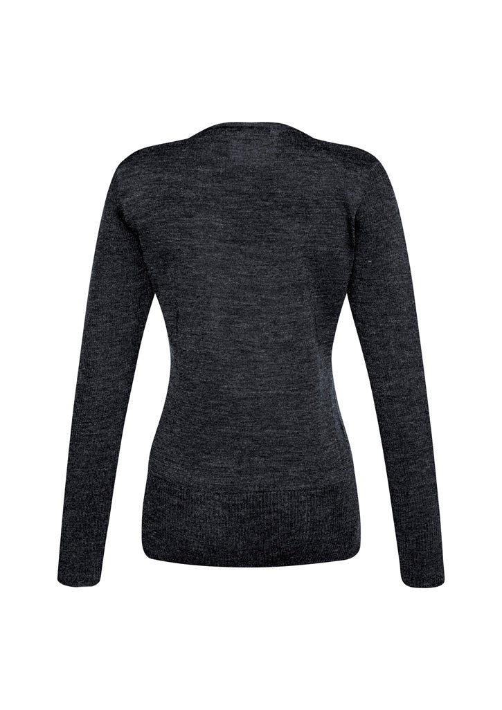 Biz Collection Womens Milano Pullover - Charcoal