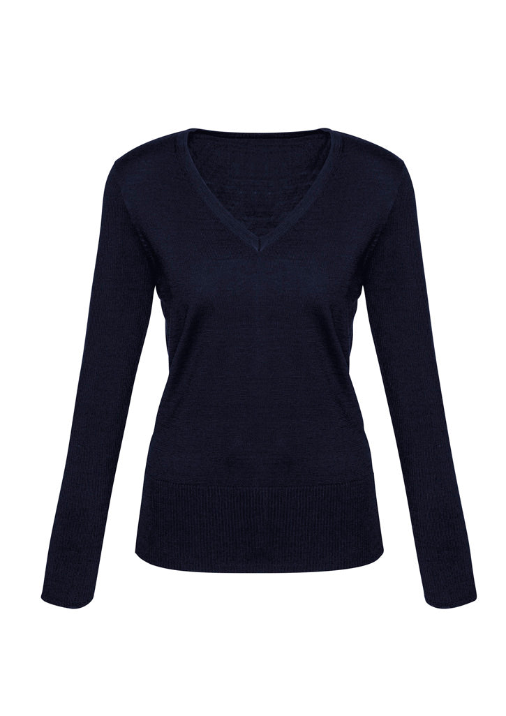 Biz Collection Womens Milano Pullover - Navy
