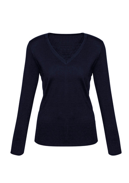Biz Collection Womens Milano Pullover - Navy