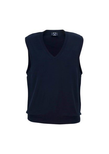 Biz Collection Womens V-Neck Knit Vest - Navy