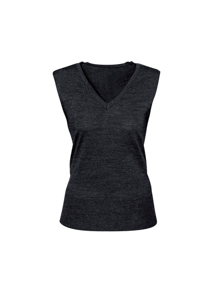 Biz Collection Womens Milano Vest - Charcoal