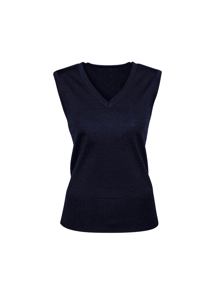 Biz Collection Womens Milano Vest - Navy