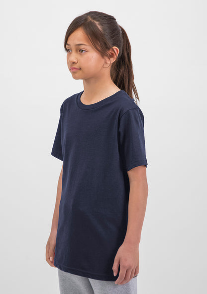 Good Mates Youth Basis Short Sleeve Tee - Navy