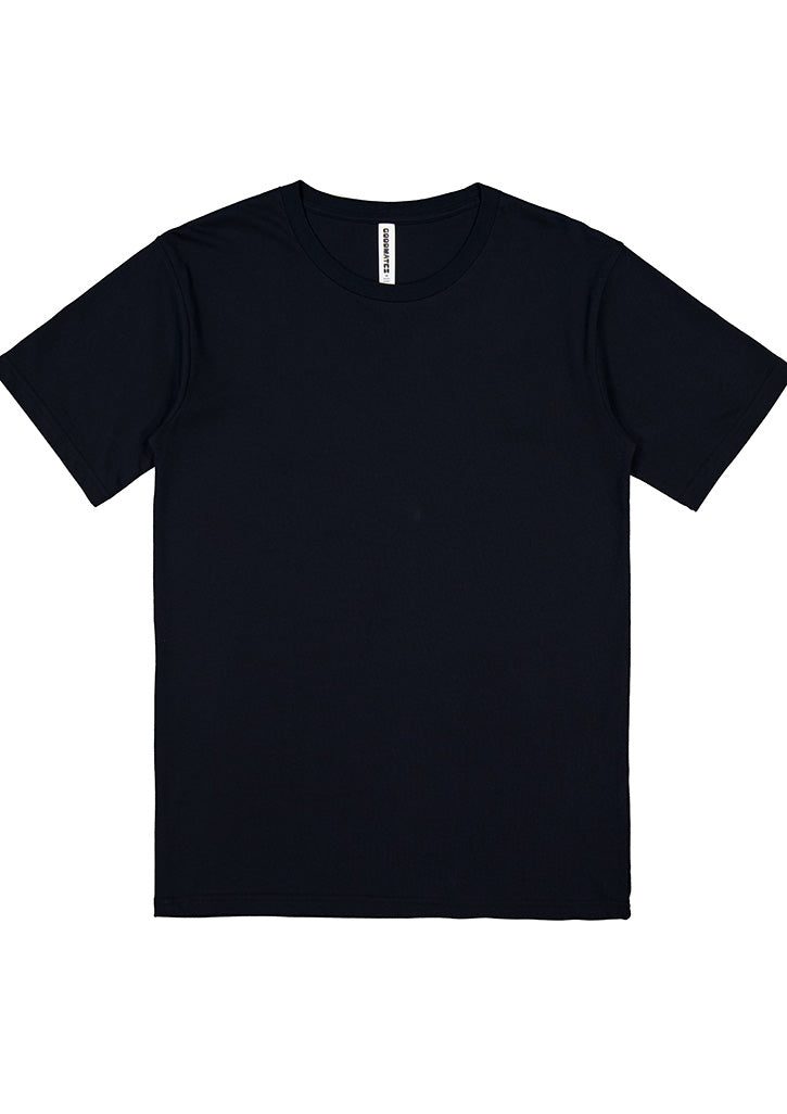 Good Mates Mens Basis Short Sleeve Tee - Navy