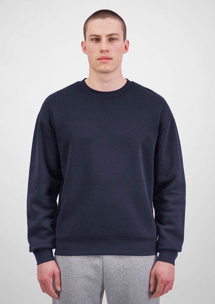 Good Mates Mens Everyday Crew Sweatshirt - Navy