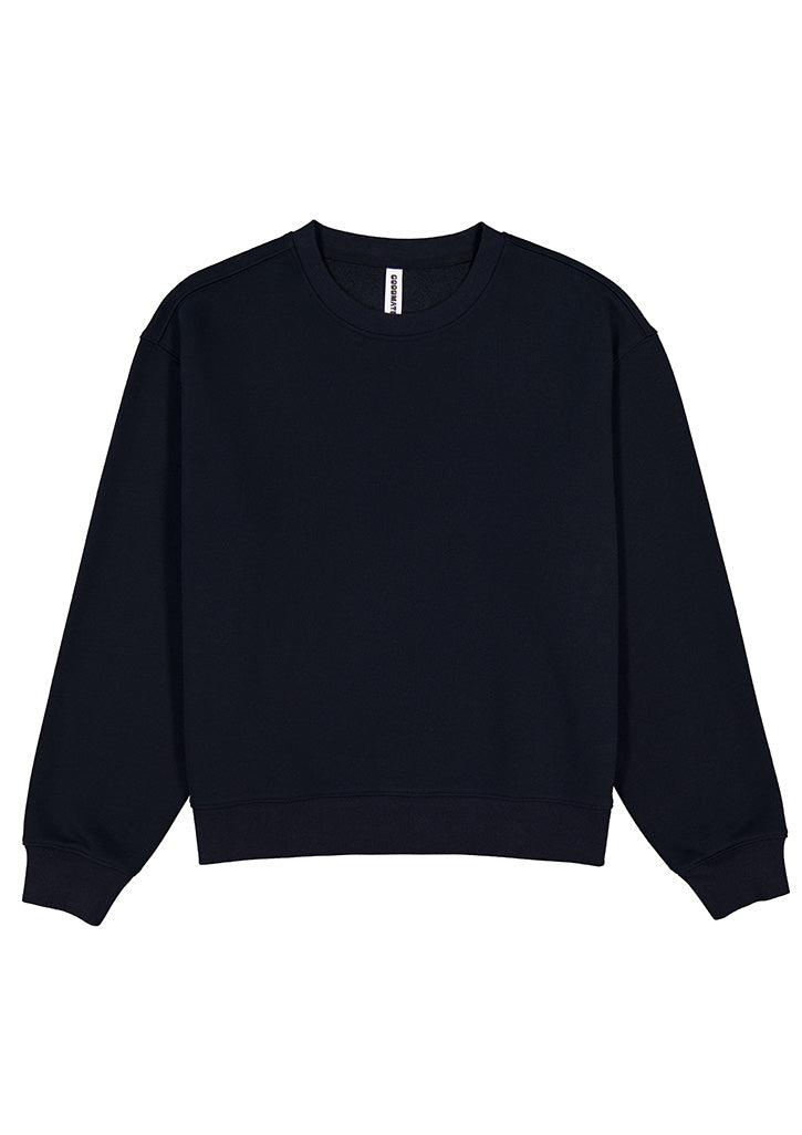 Good Mates Womens Everyday Crew Sweatshirt - Navy