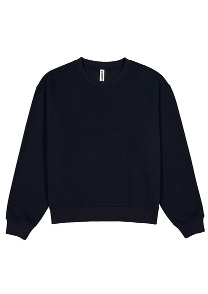 Good Mates Womens Everyday Crew Sweatshirt - Navy