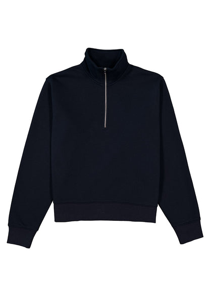 Good Mates Womens Everyday 1/4 Zip - Navy