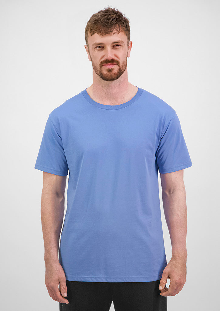 Good Mates Mens Basis Short Sleeve Tee - Ocean