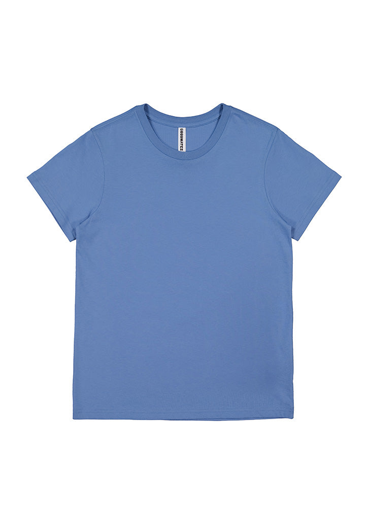 Good Mates Womens Basis Short Sleeve Tee - Ocean
