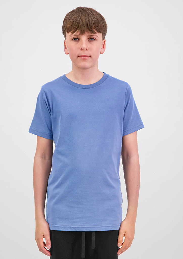 Good Mates Youth Basis Short Sleeve Tee - Ocean