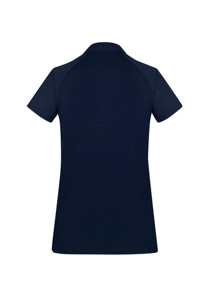 Biz Collection Womens Byron Short Sleeve Polo - Navy