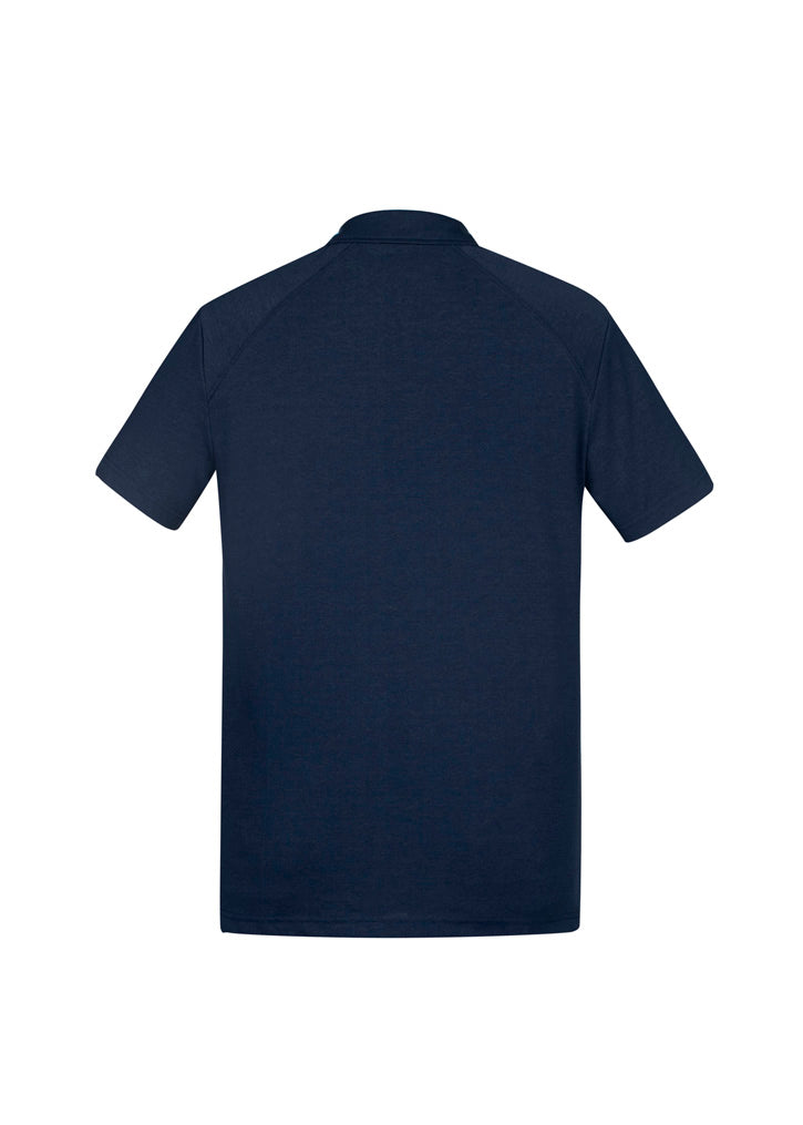 Biz Collection Mens Byron Short Sleeve Polo - Navy