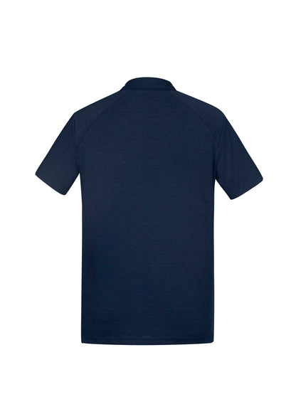 Biz Collection Mens Byron Short Sleeve Polo - Navy