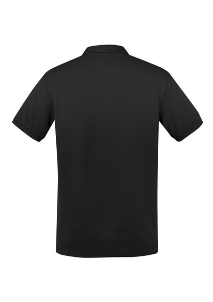 Biz Collection Mens City Short Sleeve Polo - Black