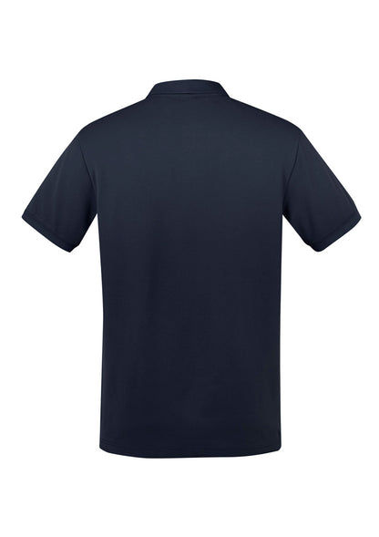Biz Collection Mens City Short Sleeve Polo - Navy